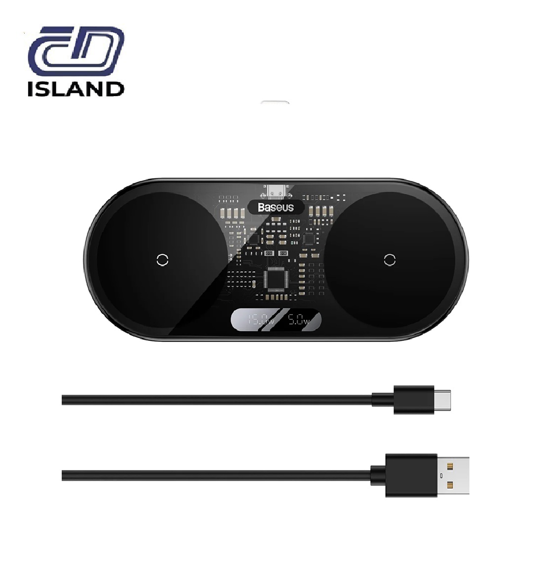 WIRELESS CHARGER BASEUS 2IN1 20W