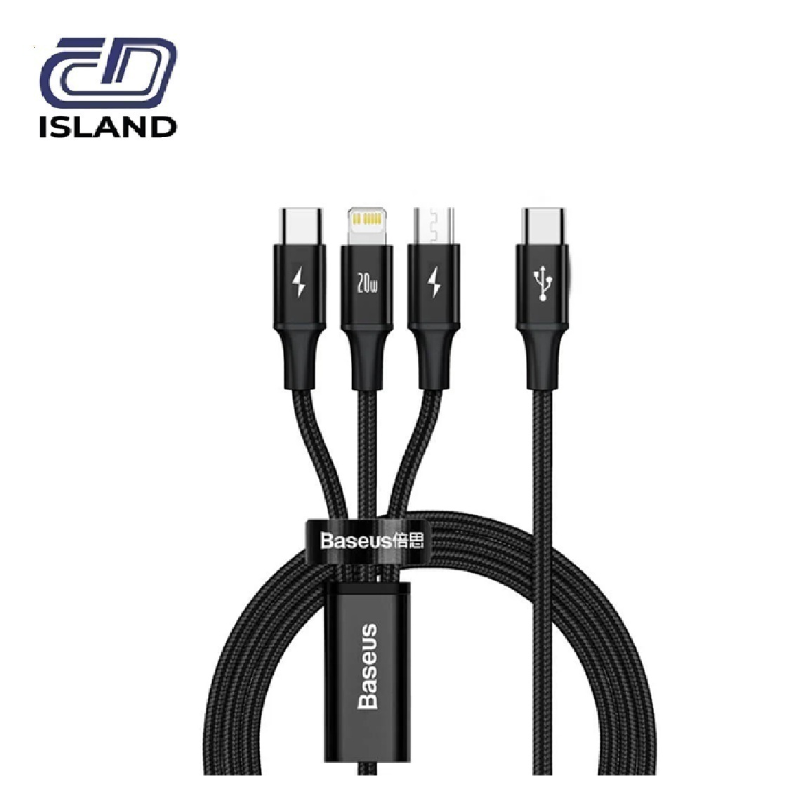 3IN1 RAPID  CABLE BASEUS TYPE C