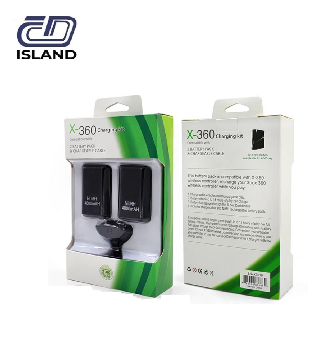 XBOX BATTERY PACK 3IN1