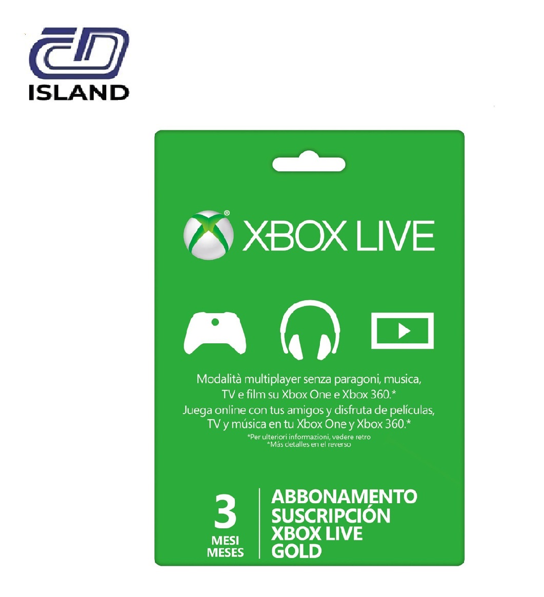 XBOX LIVE 3 M