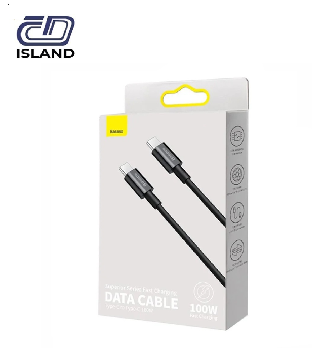 TYPE C TO C BASEUS 100W 2M