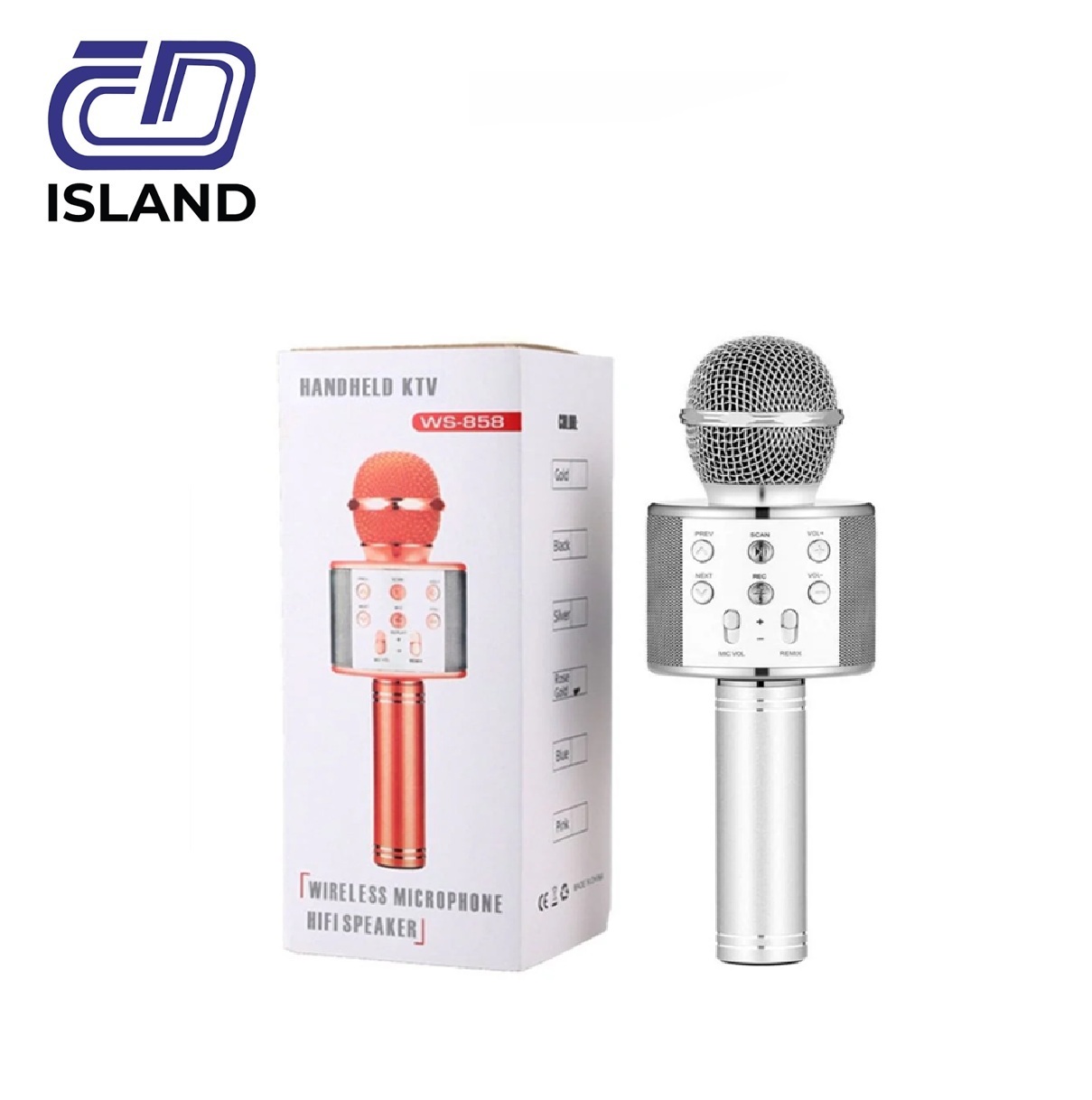​WS-858 Wireless Karaoke Microphone
