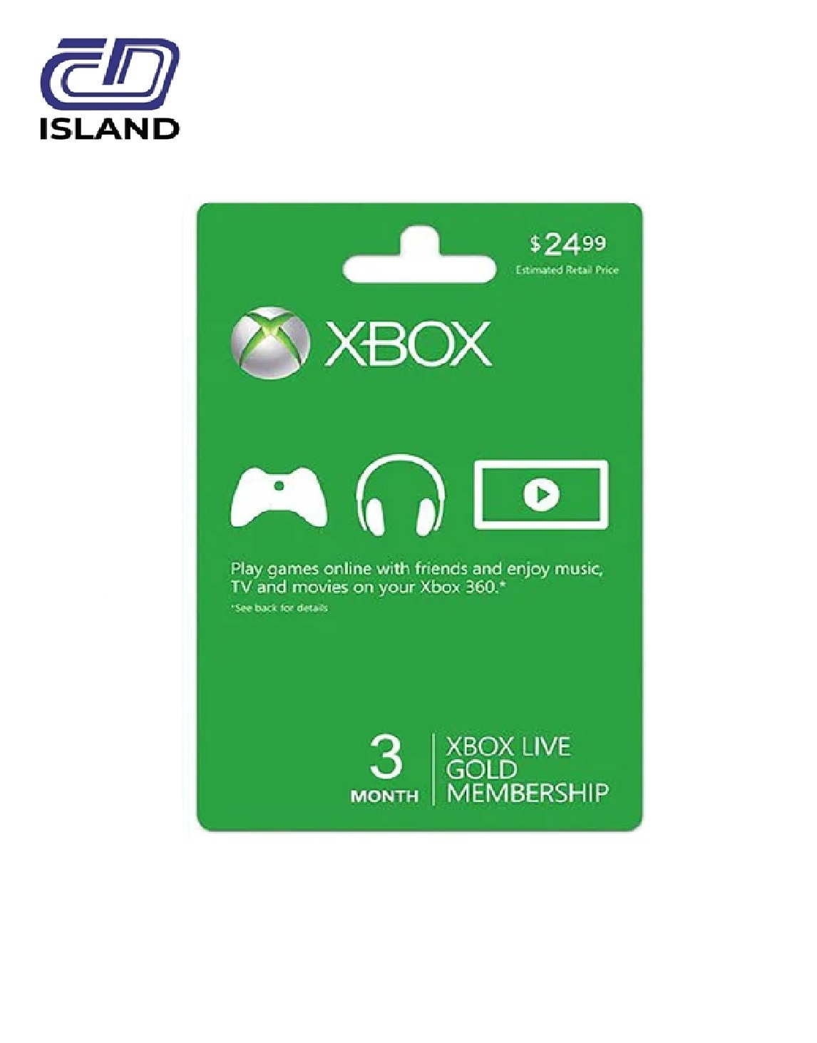3 MONTH LIVE XBOX