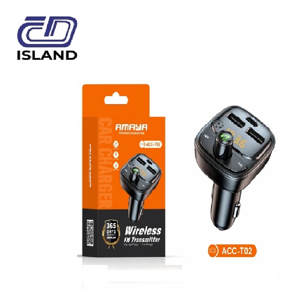 CAR CHG FM TRANSMITTER ACC T02
