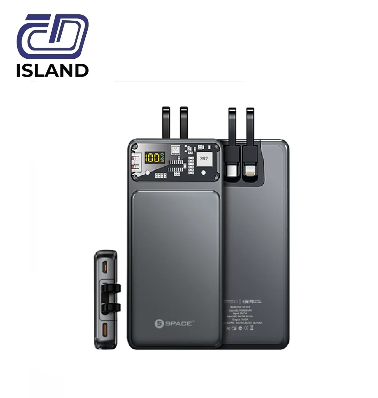 POER BANK SPACE SP-074 10000MAH